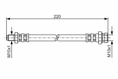 CABLE DE FRENADO ELÁSTICO 1 987 476 347  