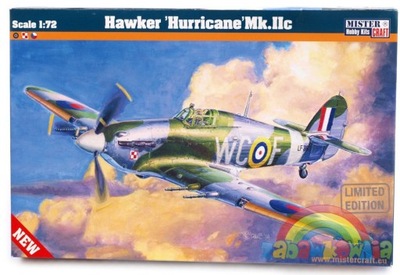 Hawker "Hurricane" Mk.IIc, D-208, 1:72 Mistercraft