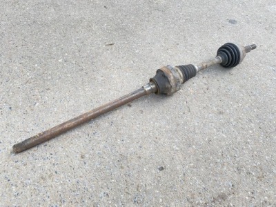 Приводной вал левая перед porsche cayenne 4.5 v8 340km 02- фото №1