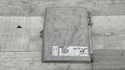 Блок управления двигателя бортовой компьютер renault espace 2003 7700744410 фото №1