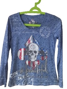 PHILIPP PLEIN-SUPER BLUZKA M B6