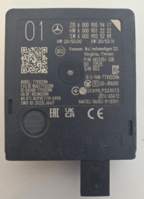 Ассистент поперечина датчик martewgo pola mercedes a0009059417 фото №1