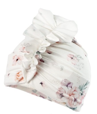 JAMIKS CZAPKA TURBAN DALMA KWIATY R.40