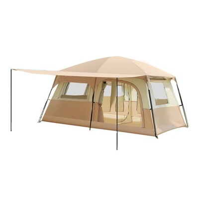 Travel Camping Tent with 2 Rooms Large Family