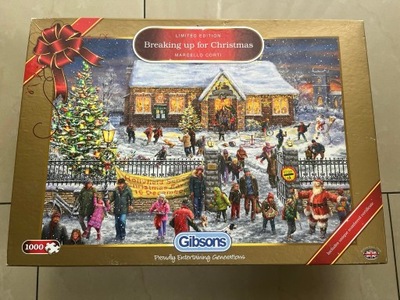 Puzzle Gibsons Breaking up for Christmas 1000