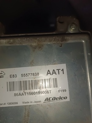 KOMPIUTERIS ECU OPEL CORSA D 1.2 E83 55577838 AAT1 