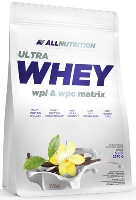 ALLNUTRITION ULTRA WHEY 2270G BIAŁKO WPC WPI IZOLAT PROTEIN MIĘŚNIE SPORT