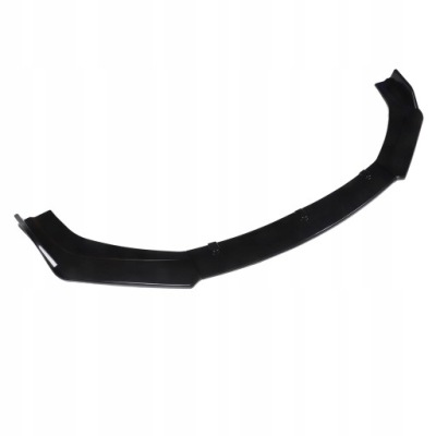 Універсальний спліттер накладка бампера спойлер фото №1