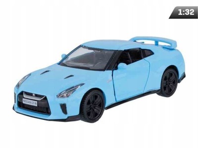 MODELO AUTO 1:32, RMZ NISSAN GT-R 2017, AZUL  