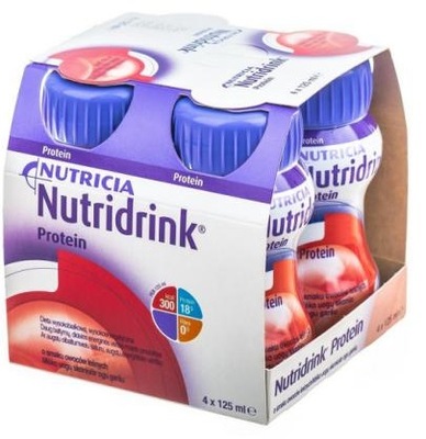 Nutricia Nutridrink PROTEIN owoce leśne 4x125 ml