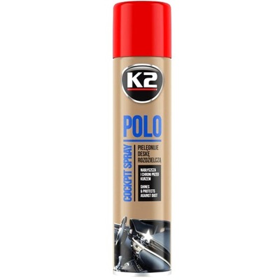 K2 Polo Cockpit TRUSKAWKA 300ML PLAK do kokpitu