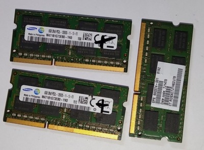 SAMSUNG PAMIĘĆ RAM 8GB DDR3 PC3L-12800S 1600MHZ