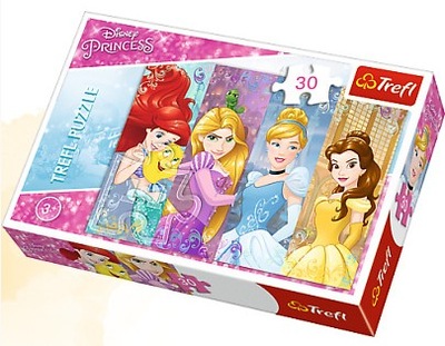 Puzzle Trefl 30 elementów Disney Księżniczki Princess