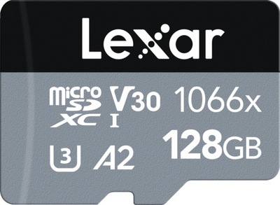 Lexar Professional 1066x microSDHC/microSDXC UHS-I (SILVER) R160/W120 128GB