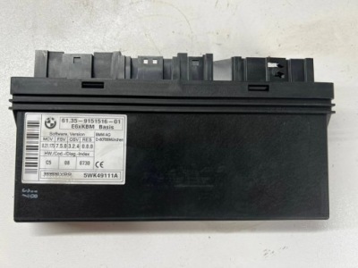 Модуль комфорту bmw 5 e60 e61 9151516 фото №1