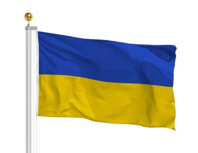 Flaga Ukraina 150x90 cm Flagi Ukrainy Ukraińska Ukraine