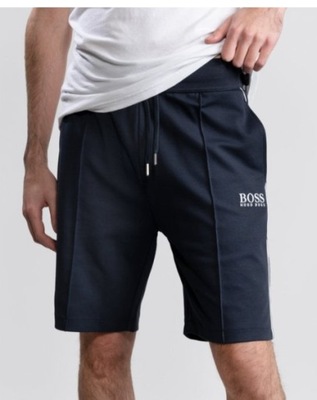 HUGO BOSS SPODENKI ZIELONE MĘSKIE LOGO L 1VAE