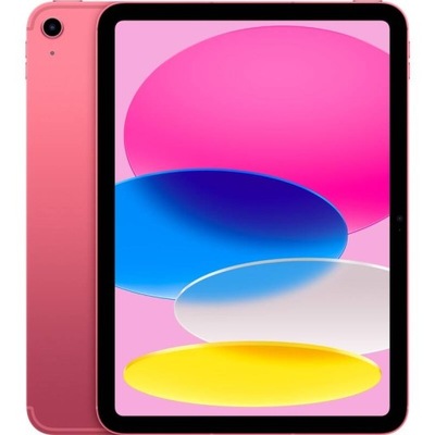 Tablet dotykowy Apple iPad 10.9 (2022) Wi-Fi + Cellular 64 GB - różowy (MQ6