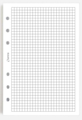 WKŁAD DO ORGANIZERA A5 KRATKA BIAŁA, ANTRA