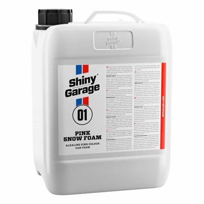 SHINY GARAGE FRUIT SNOW PINK FOAM 5L PIANA AKTYWNA