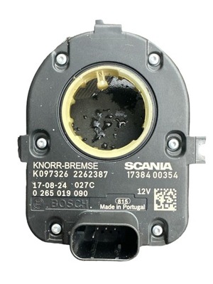 Датчик kąta повороту scania r s ntg 2262387 стрічка справна фото №1