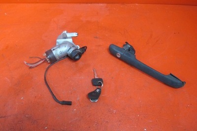 Mercedes sprinter w902 00-06 замок запалювання ключ ручка двері ліва комплект фото №1