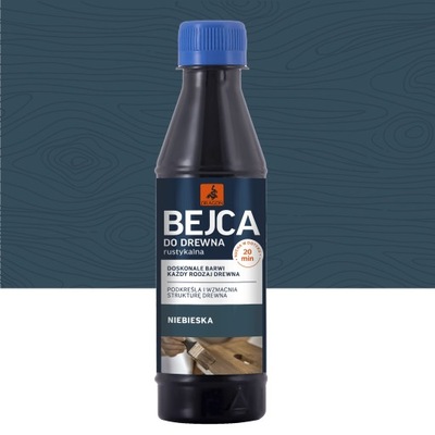 Bejca rustykalna NIEBIESKA 200 ml DRAGON