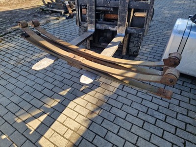 Рессора задняя задний iveco eurocargo 2 щетки рессорный spring tector фото №1