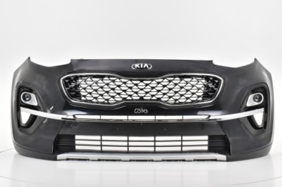 Kia sportage iv lift 2019- бампер передний 0xpdc фото №1