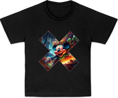 T-SHIRT KOSZULKA DZIECIĘCA BAWEŁNIANA DISNEY MYSZKA MICKEY R-122 128 A248