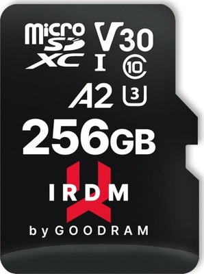 KARTA PAMIĘCI microSDXC GOODRAM 256GB IRDM UHS U3