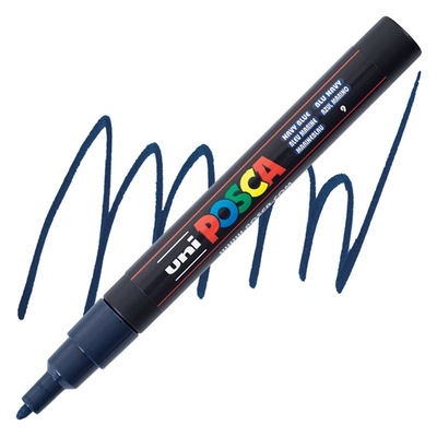 Marker UNI POSCA PC-3M gr. 0,9-1,3mm nr9 granat