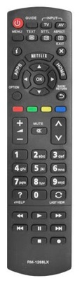 Pilot do PANASONIC TV LCD RM-1268LX NETFLIX