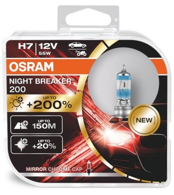 H7 OSRAM NIGHT BREAKER 200% SUPER JASNE