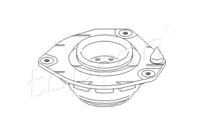 Topran подушка амортизатора renault grand scenic фото №1
