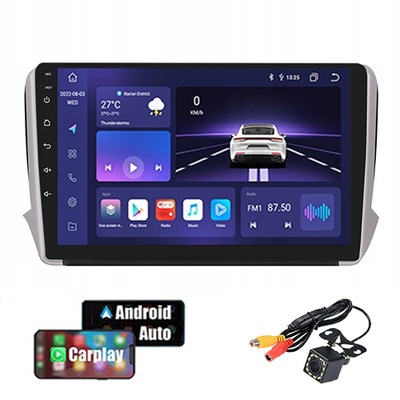 RADIO PEUGEOT 208 2008, 2012-2019 ANDROID 6/128GB  