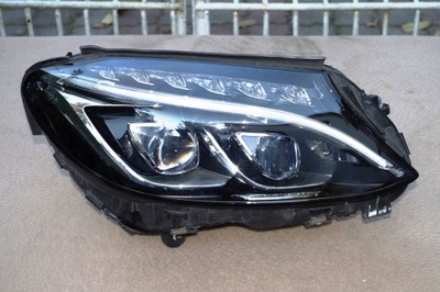 MERCEDES C W205 A2059063204 FARO ILS COMPLETO DIODO LUMINOSO LED DIRECCIONAL  