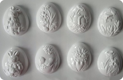 PISANKI JAJKA 3D FOREMKA DO ODLEWÓW GIPSOWYCH