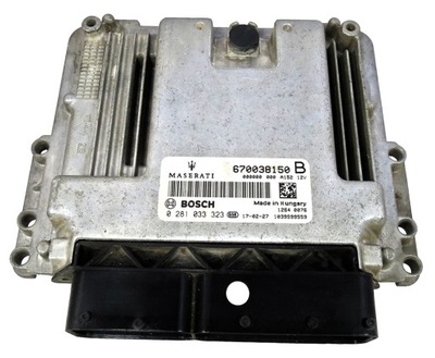 ECU MASERATI LEVANTE 3.0 670038150B 0281033323 