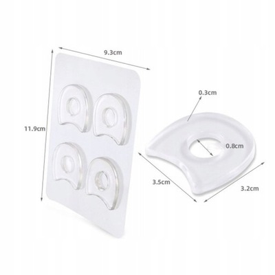 4/6/12/15PCS/Sheet Callus Cushions Shoes Heel