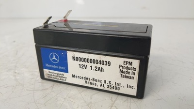 MERCEDES ML W164 АККУМУЛЯТОР ДОПОЛНИТЕЛЬНЫЙ 1.2AH N000000004039