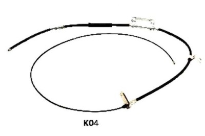 Трос гальма ручного kia задня carnival 2,5 v6 2,9 фото №1