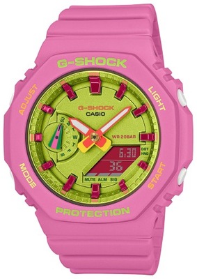 Zegarek damski Casio G-SHOCK OCTAGON GMA-S2100BS -4AER