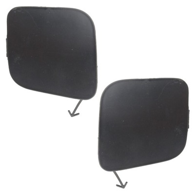 Заглушка фаркоп бампер перед toyota auris e18 2015- kpl фото №1