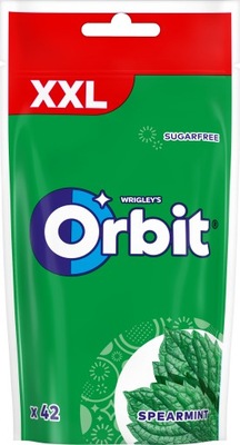 ORBIT Guma SPEARMINT TOREBKA XXL