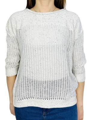 Sweter ażurowy L 40 Marks&Spencer