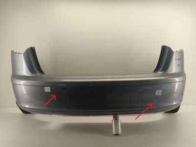 Бампер задний задняя audi a3 8p lift 05-08 фото №1