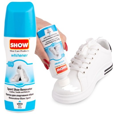 SHOW farba korektor do czyszczenia butów wybielacz do obuwia biały 75 ml