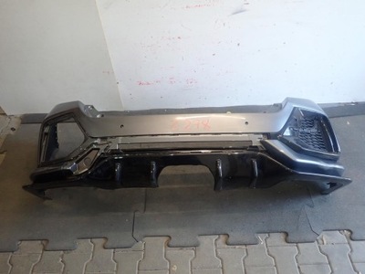 Бампер задняя задний honda civic x 2017- type r фото №1