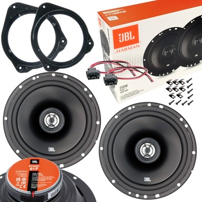 JBL ALTAVOCES DE AUTOMÓVIL 200W DISTANCIAS PARA AUDI A1 PARTE TRASERA  